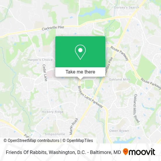 Friends Of Rabbits map