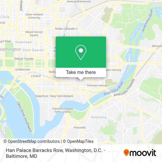 Han Palace Barracks Row map