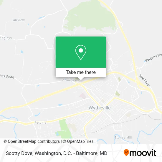 Scotty Dove map