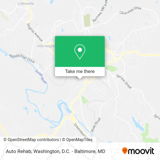 Auto Rehab map