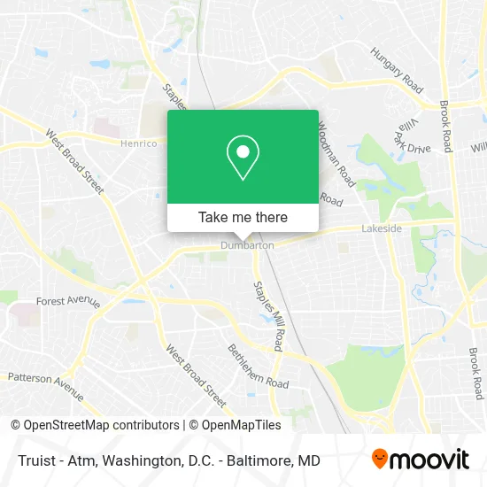 Truist - Atm map