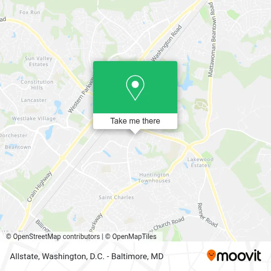 Allstate map