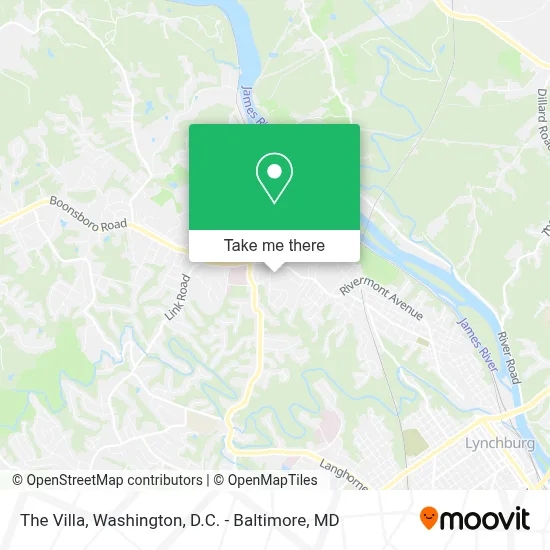 The Villa map