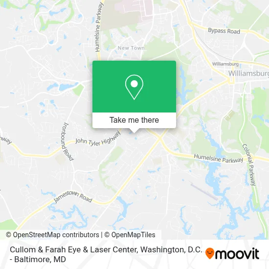 Cullom & Farah Eye & Laser Center map