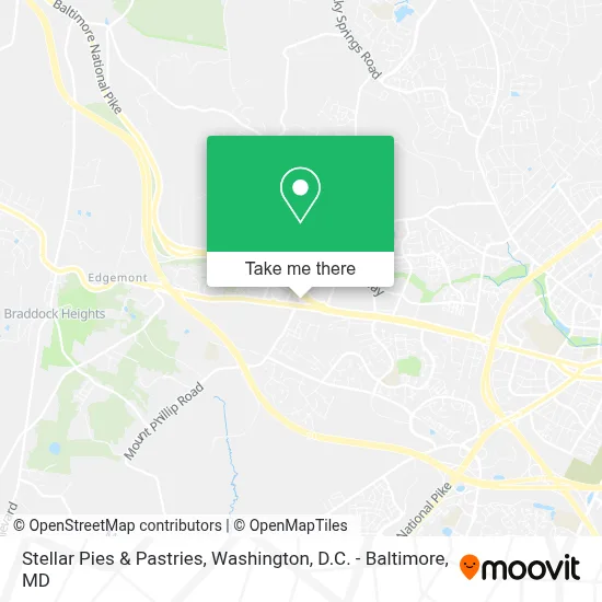 Stellar Pies & Pastries map
