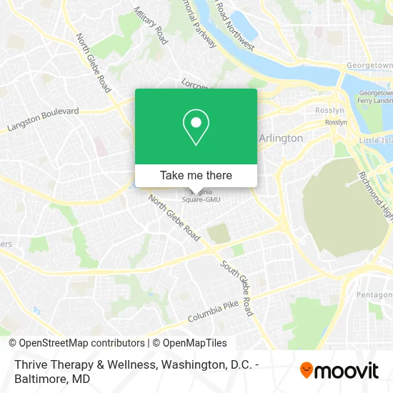 Thrive Therapy & Wellness map