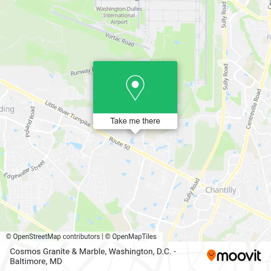 Cosmos Granite & Marble map