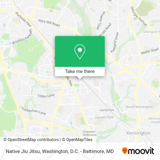 Native Jiu Jitsu map