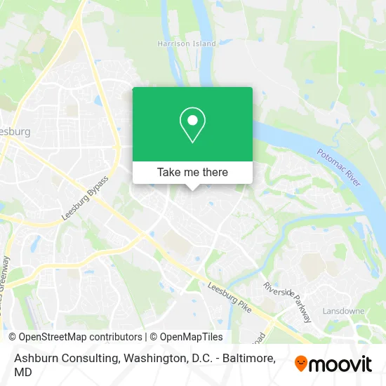 Ashburn Consulting map