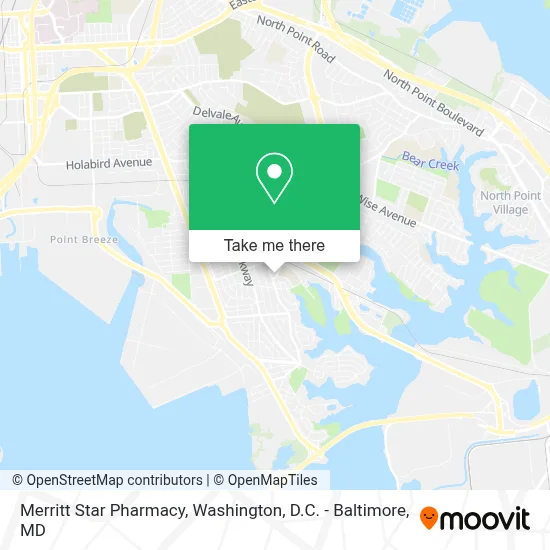 Merritt Star Pharmacy map