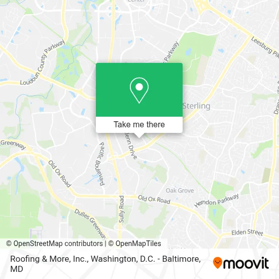 Roofing & More, Inc. map