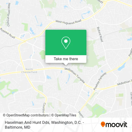 Haselman And Hunt Dds map