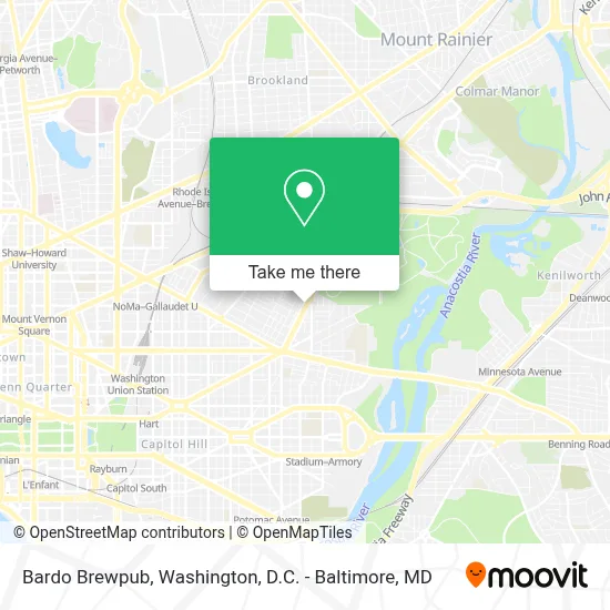 Bardo Brewpub map