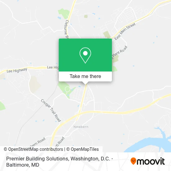 Premier Building Solutions map