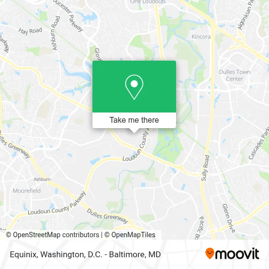 Equinix map