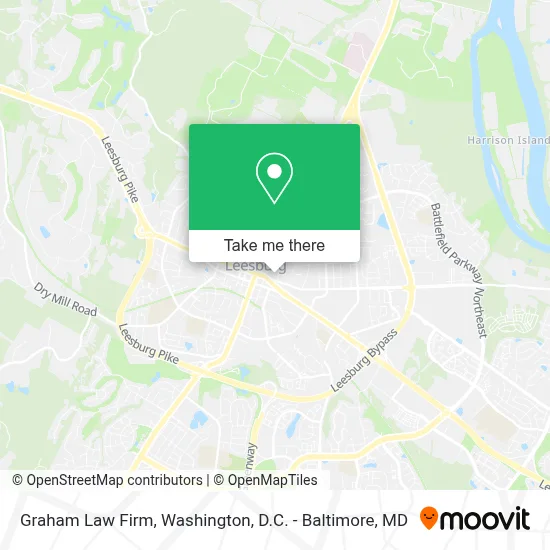 Graham Law Firm map