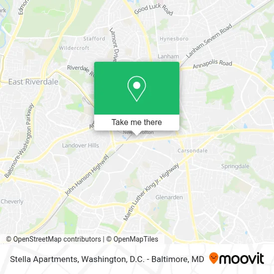 Stella Apartments map