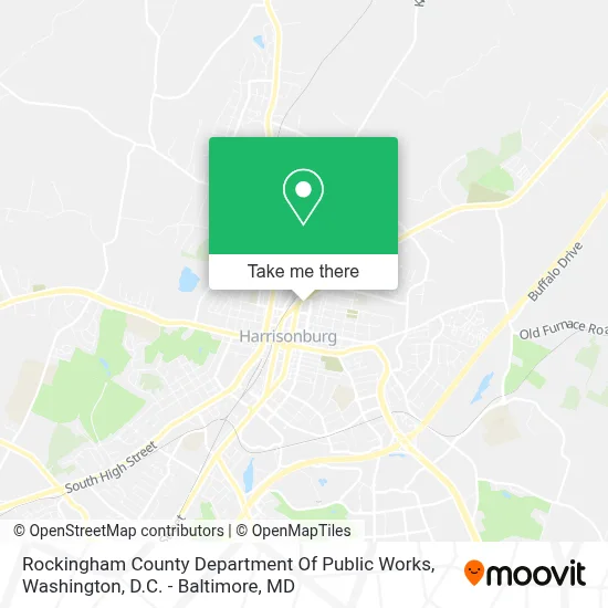 Rockingham County Department Of Public Works map
