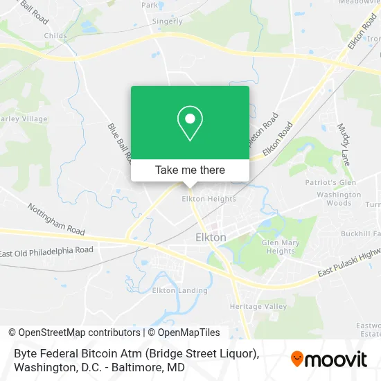 Byte Federal Bitcoin Atm (Bridge Street Liquor) map