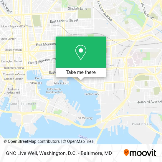 Gnc Live Well map