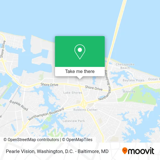 Pearle Vision map