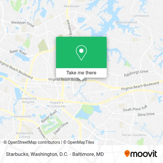 Starbucks map