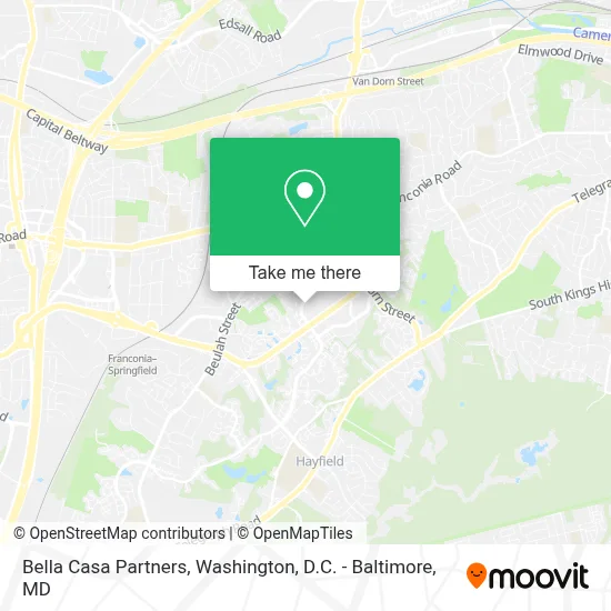 Bella Casa Partners map