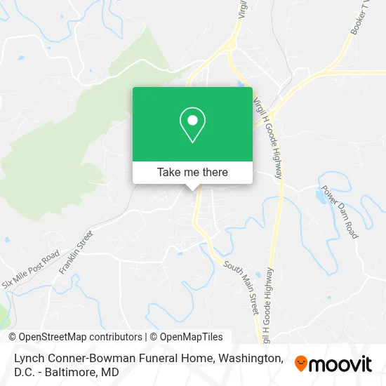 Lynch Conner-Bowman Funeral Home map