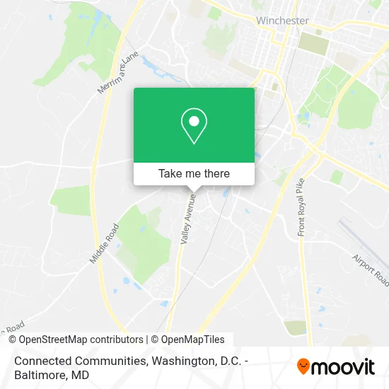 Connected Communities map