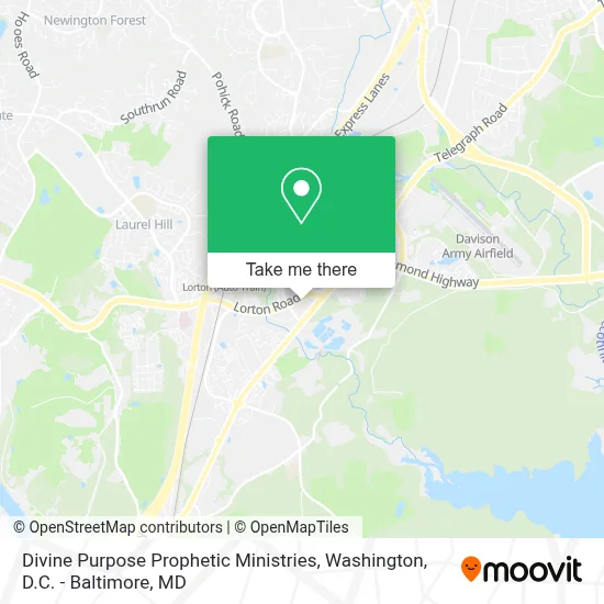 Divine Purpose Prophetic Ministries map