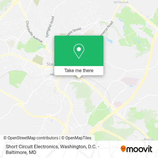 Short Circuit Electronics map