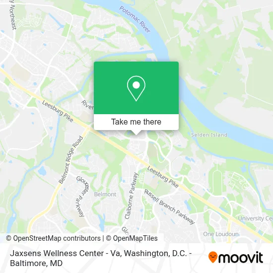 Jaxsens Wellness Center - Va map
