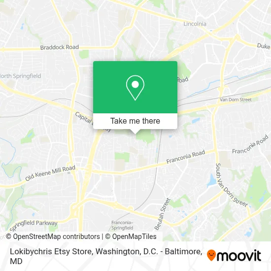 Lokibychris Etsy Store map