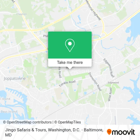 Jingo Safaris & Tours map