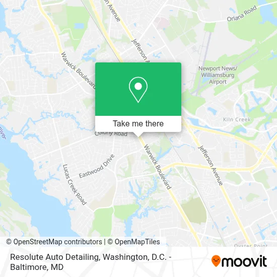 Resolute Auto Detailing map