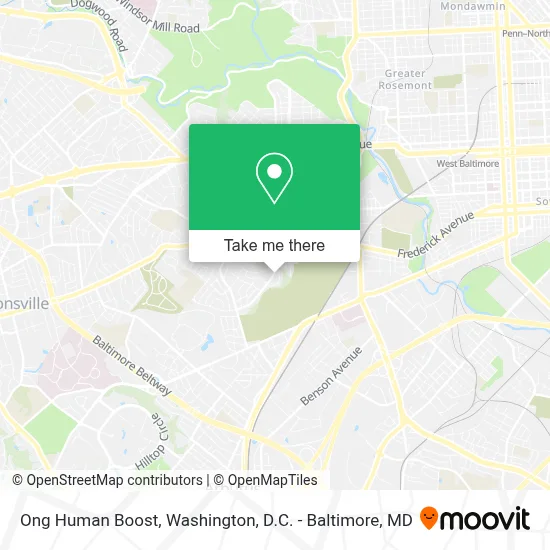 Ong Human Boost map
