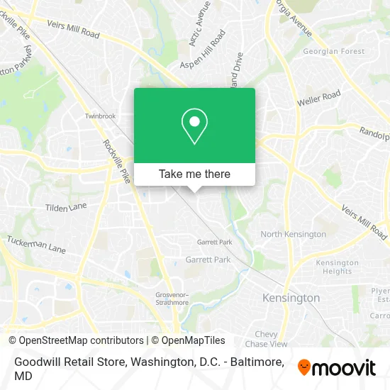 Goodwill Retail Store map