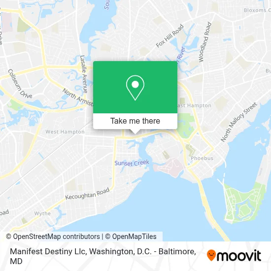 Manifest Destiny Llc map