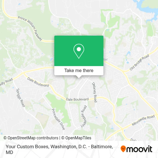 Your Custom Boxes map