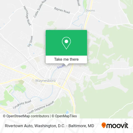 Rivertown Auto map