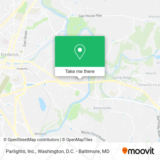 Parlights, Inc. map