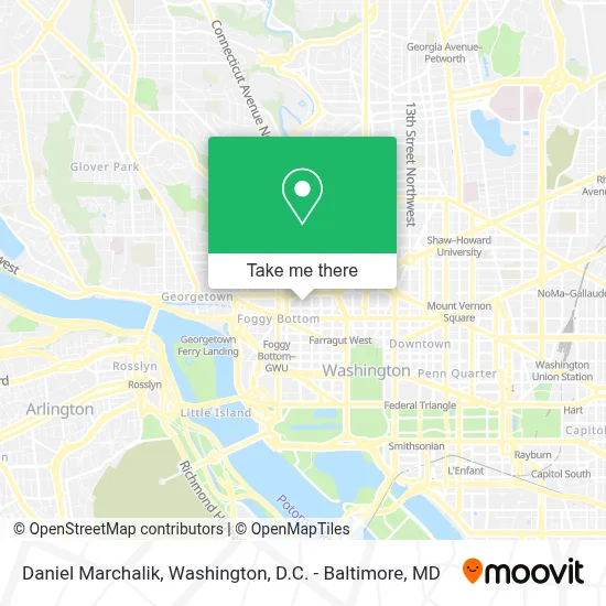Daniel Marchalik map