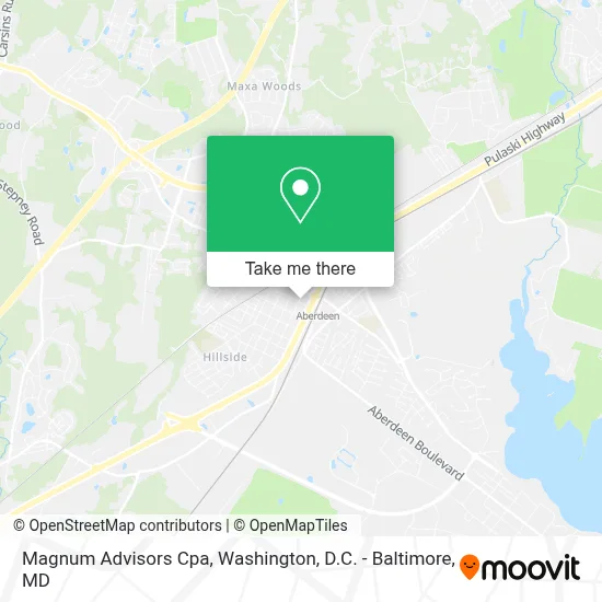 Magnum Advisors Cpa map