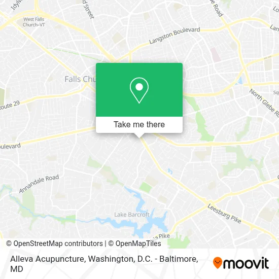 Alleva Acupuncture map