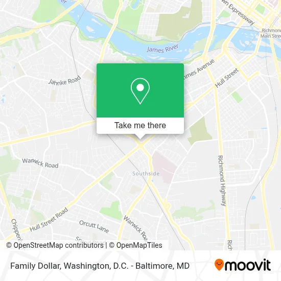 Family Dollar map