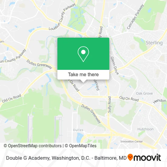 Double G Academy map