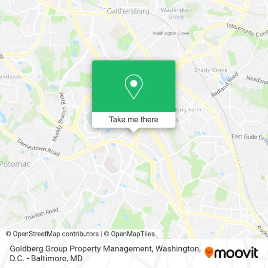 Goldberg Group Property Management map