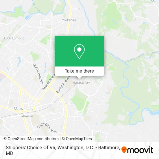 Shippers' Choice Of Va map
