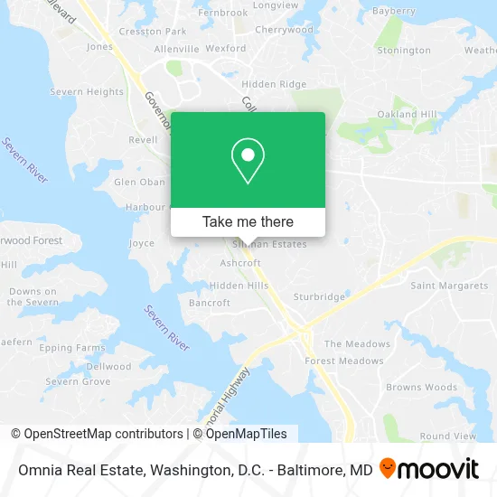 Omnia Real Estate map