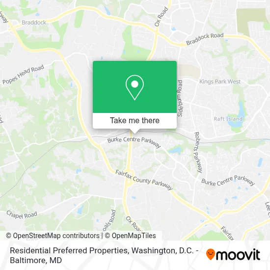 Residential Preferred Properties map